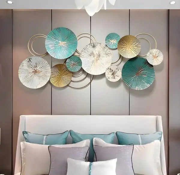 Antique Metal Wall Art With Antique Colors - Image 2