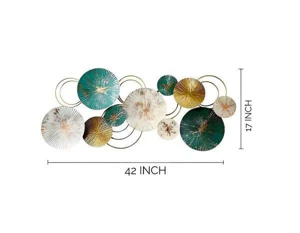 Antique Metal Wall Art With Antique Colors - Image 3