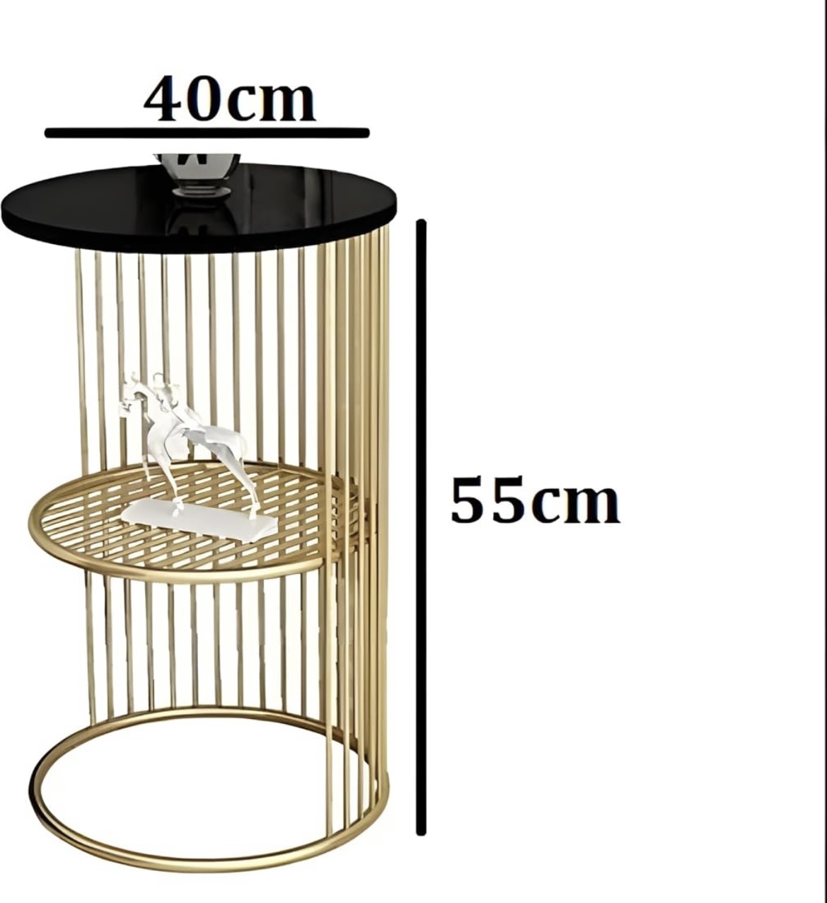 Close-up of reclaimed wood texture on modern side table - Amass Handicrafts